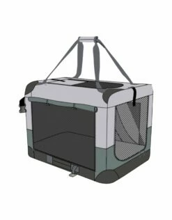 Baxter & Bella Soft Crate Dog - Lg 40x27x27in