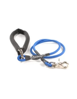 Bungee PupEE Leash 3' Blue SM Up To 25 Lb