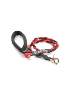 Bungee PupEE Leash 3' Red/Blk MED Up To 45 Lb