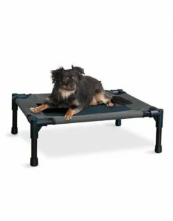 K&H Pet Products Original Pet Cot Charcoal/Mesh