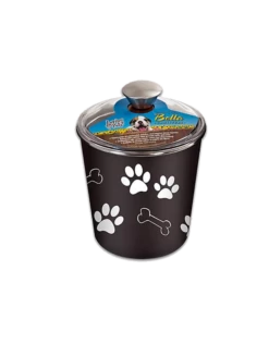 Loving Pets Bella Bowls Canister Espresso