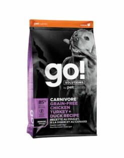 Petcurean GO! GF Carnivore Chicken Turkey Duck - Senior